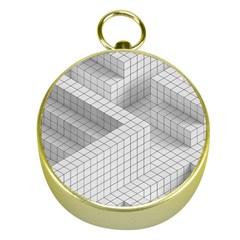 Design Grafis Pattern Gold Compasses by Simbadda