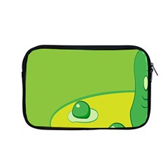 Food Egg Minimalist Yellow Green Apple Macbook Pro 13  Zipper Case by Alisyart