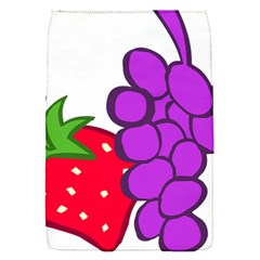 Fruit Grapes Strawberries Red Green Purple Flap Covers (s)  by Alisyart