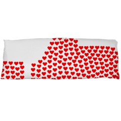 Heart Love Valentines Day Red Sign Body Pillow Case (dakimakura)