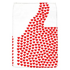 Heart Love Valentines Day Red Sign Flap Covers (s)  by Alisyart