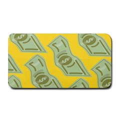 Money Dollar $ Sign Green Yellow Medium Bar Mats