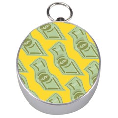 Money Dollar $ Sign Green Yellow Silver Compasses by Alisyart