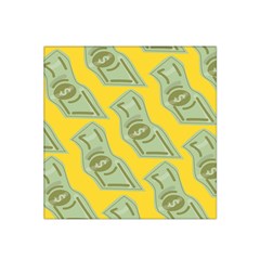 Money Dollar $ Sign Green Yellow Satin Bandana Scarf