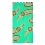 Money Dollar $ Sign Green Shower Curtain 36  x 72  (Stall)  Curtain(36 X72 ) - 33.26 x66.24  Curtain(36 X72 )