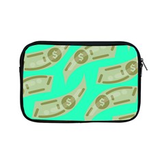 Money Dollar $ Sign Green Apple Ipad Mini Zipper Cases