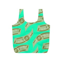 Money Dollar $ Sign Green Full Print Recycle Bags (s)  by Alisyart