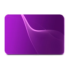 Purple Line Plate Mats by Alisyart