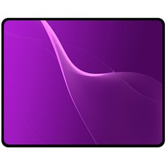 Purple Line Fleece Blanket (medium) 