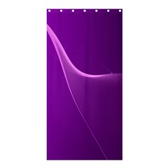 Purple Line Shower Curtain 36  X 72  (stall) 