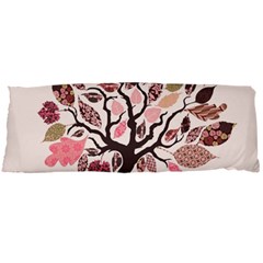 Tree Butterfly Insect Leaf Pink Body Pillow Case Dakimakura (two Sides)