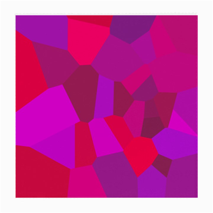 Voronoi Pink Purple Medium Glasses Cloth (2-Side)