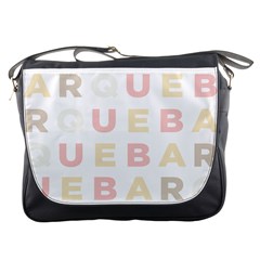 Alphabeth Rainbow Color Messenger Bags