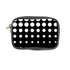 Circle Masks White Black Coin Purse