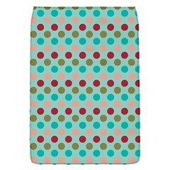 Large Circle Rainbow Dots Color Red Blue Pink Flap Covers (s)  by Alisyart