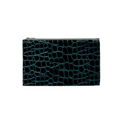 Fabric Fake Fashion Flexibility Grained Layer Leather Luxury Macro Material Natural Nature Quality R Cosmetic Bag (small) 