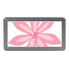 Pink Lily Flower Floral Memory Card Reader (mini)