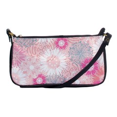 Flower Floral Sunflower Rose Pink Shoulder Clutch Bags by Alisyart