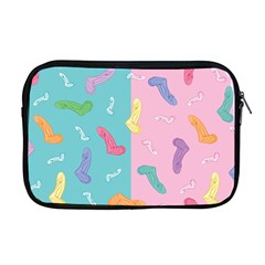 Socks Kids Blue Pink Yellow Purple Green Rainbow Apple Macbook Pro 17  Zipper Case by Alisyart