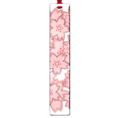 Flower Floral Pink Large Book Marks by Alisyart