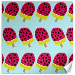 Watermelonn Red Yellow Blue Fruit Ice Canvas 20  X 20  