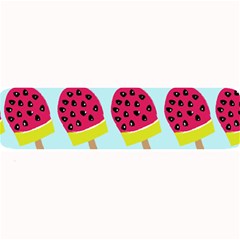 Watermelonn Red Yellow Blue Fruit Ice Large Bar Mats by Alisyart