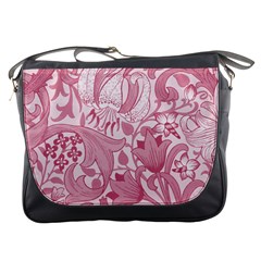 Vintage Style Floral Flower Pink Messenger Bags