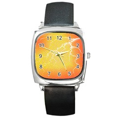 Exotic Backgrounds Square Metal Watch by Simbadda