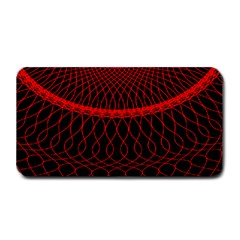 Red Spiral Featured Medium Bar Mats by Alisyart