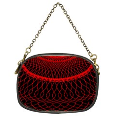 Red Spiral Featured Chain Purses (one Side) 