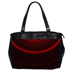 Red Spiral Featured Office Handbags