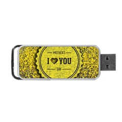 Happy Mother Day Portable Usb Flash (two Sides) by Simbadda