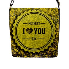 Happy Mother Day Flap Messenger Bag (L) 