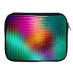 Colourful Weave Background Apple Ipad 2/3/4 Zipper Cases by Simbadda