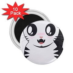 Meow 2 25  Magnets (10 Pack) 