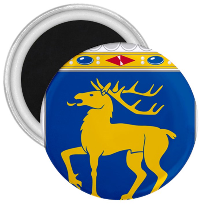 Coat of Arms of Aland 3  Magnets