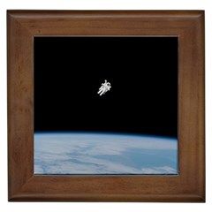 Amazing Stunning Astronaut Amazed Framed Tiles