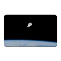 Amazing Stunning Astronaut Amazed Magnet (Rectangular)