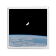 Amazing Stunning Astronaut Amazed Memory Card Reader (Square) 