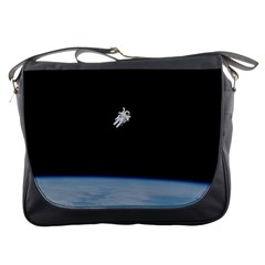 Amazing Stunning Astronaut Amazed Messenger Bags by Simbadda
