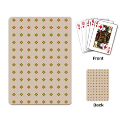 Pattern Background Retro Playing Card by Simbadda