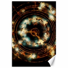 Science Fiction Energy Background Canvas 24  X 36  by Simbadda