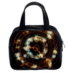 Science Fiction Energy Background Classic Handbags (2 Sides)