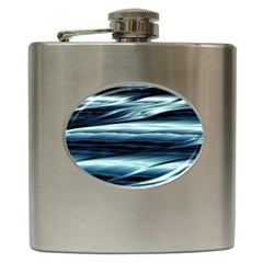 Texture Fractal Frax Hd Mathematics Hip Flask (6 Oz) by Simbadda