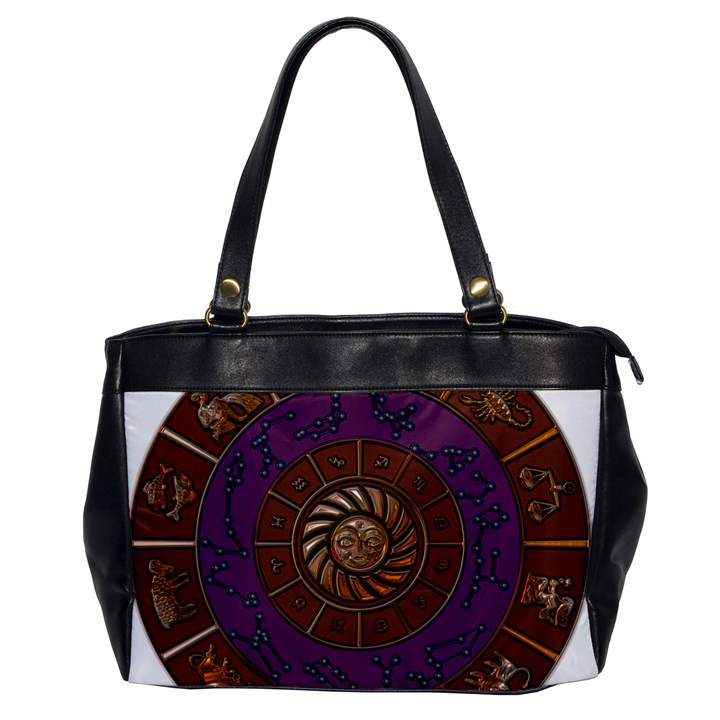 Zodiak Zodiac Sign Metallizer Art Office Handbags