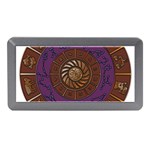 Zodiak Zodiac Sign Metallizer Art Memory Card Reader (Mini) Front