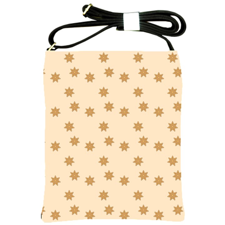 Pattern Gingerbread Star Shoulder Sling Bags