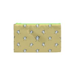 Happy Character Kids Motif Pattern Cosmetic Bag (xs) by dflcprints