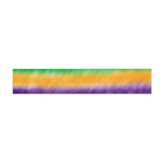 Mardi Gras Strip Tie Die Flano Scarf (mini) by PhotoNOLA