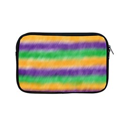 Mardi Gras Strip Tie Die Apple Macbook Pro 13  Zipper Case by PhotoNOLA